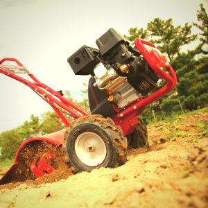 prepare your garden bed with a tiller
