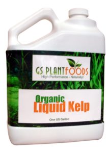 liquid lawn fertilizer kelp organic