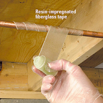Repair Leaky Pipes · All around the house